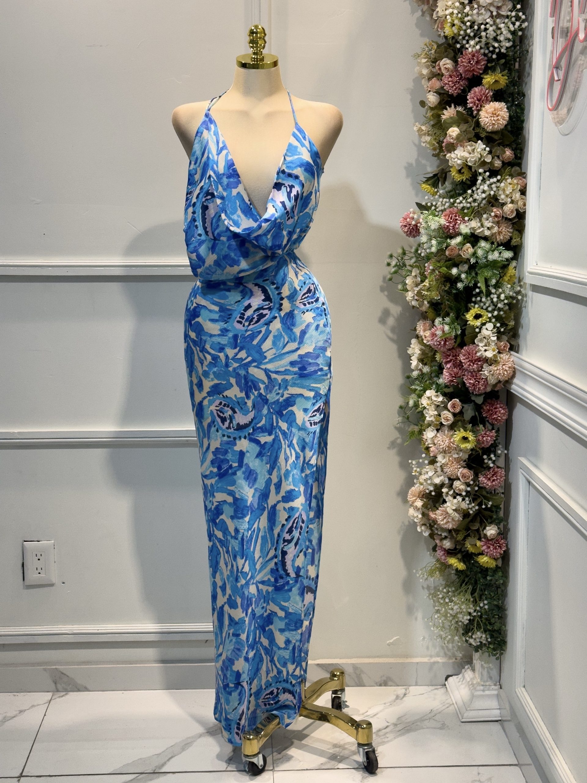 Vestido Azul Multi - Image 4