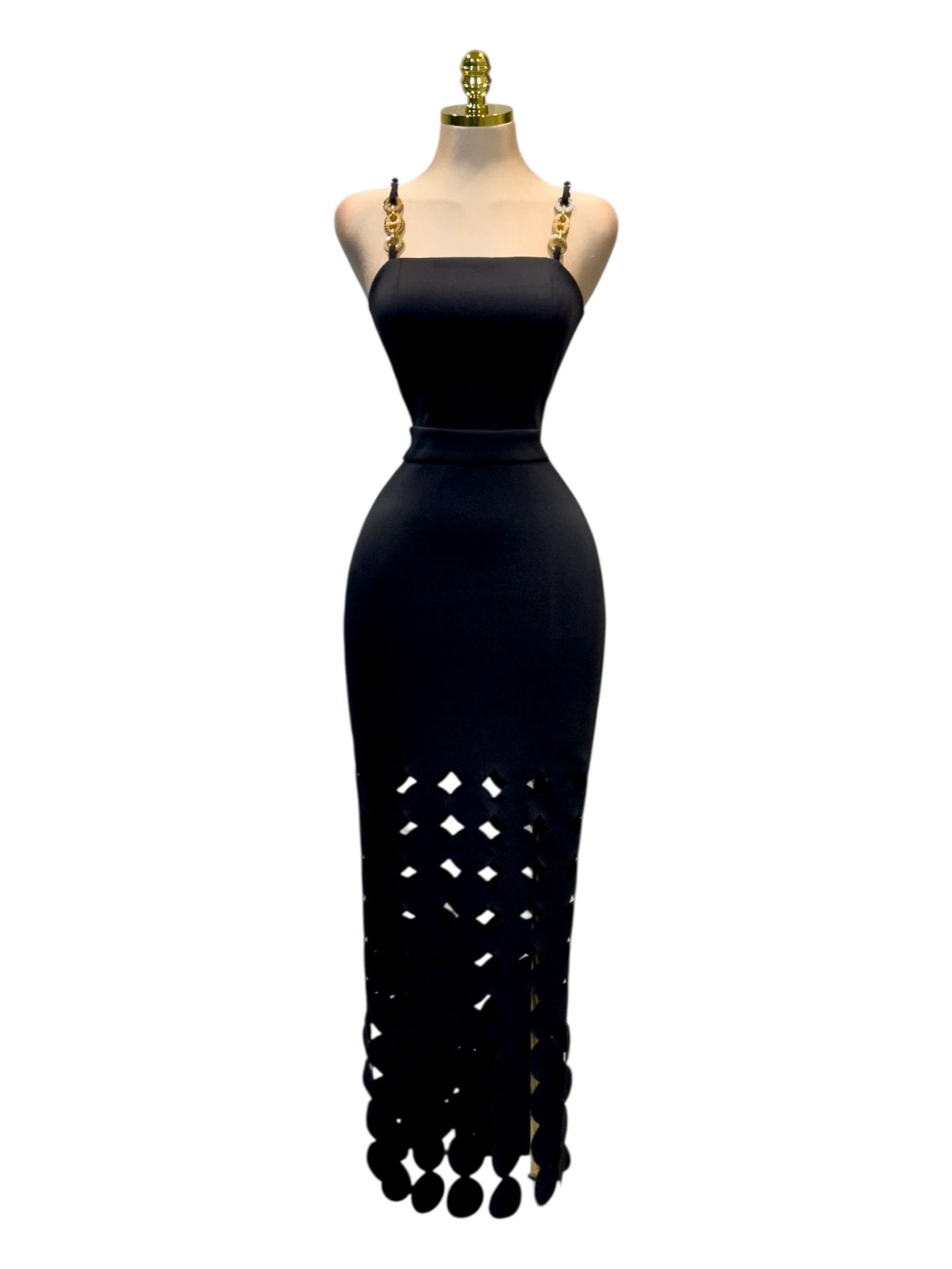Vestido Negro Ajustado - Image 3