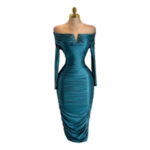 Vestido Azul Con Piedras