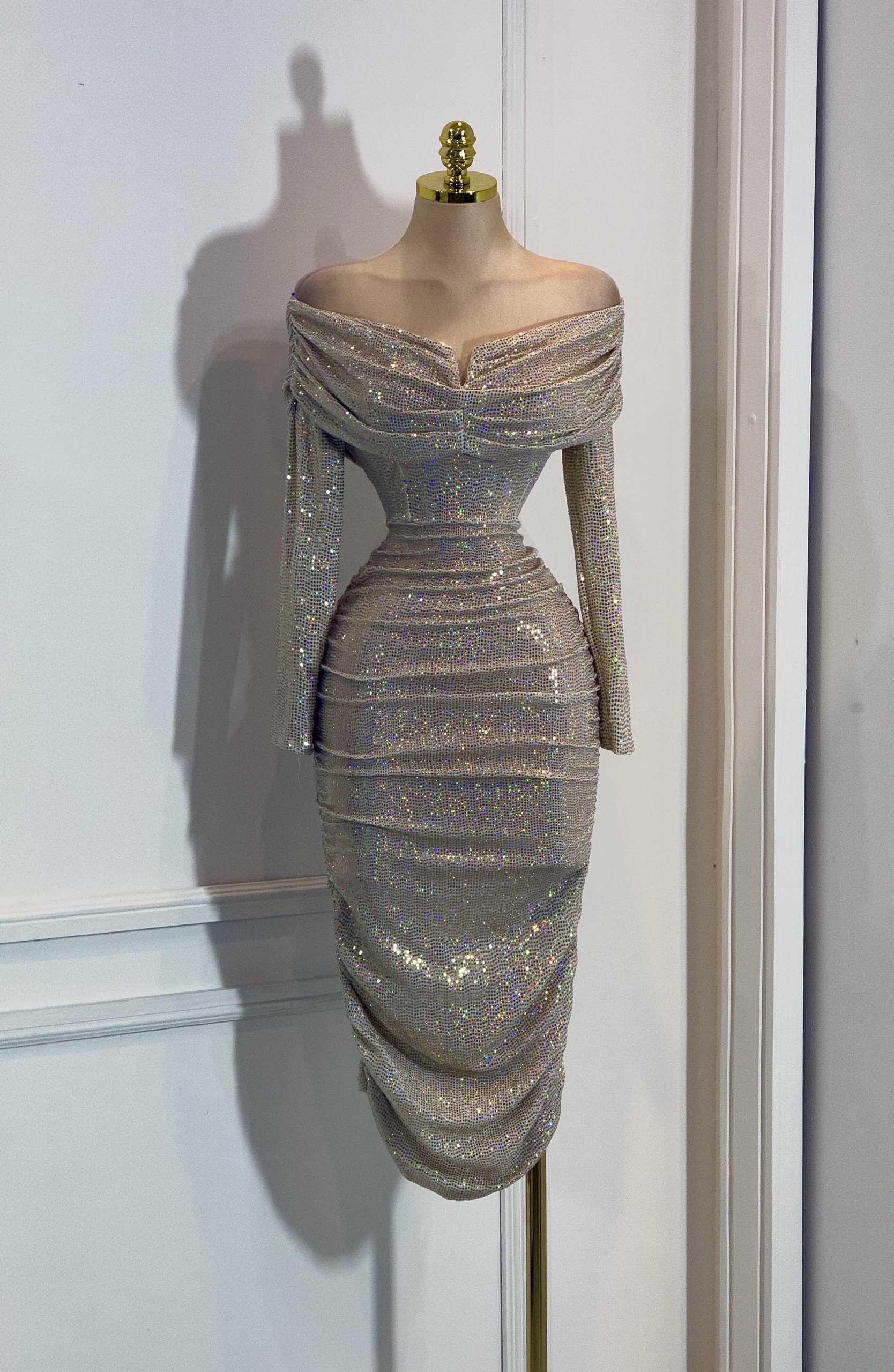 Vestido Blanco Tornasol - Image 4