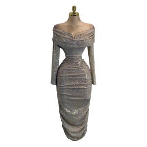 Vestido Blanco Tornasol