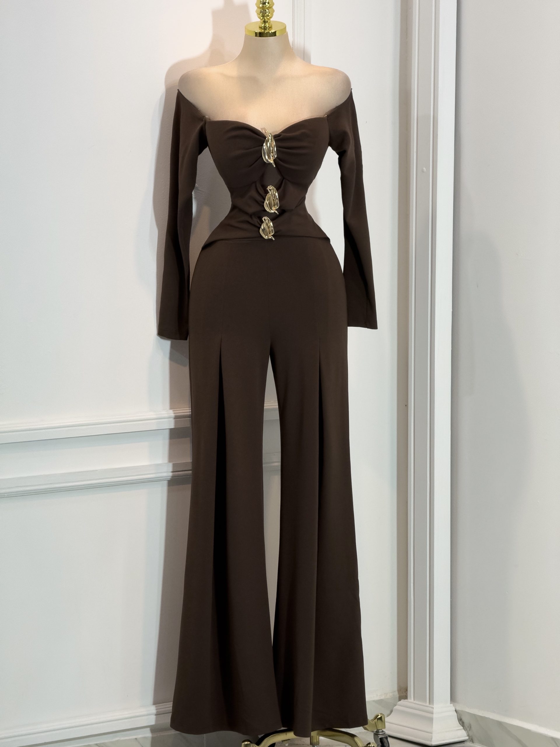 Palazzo Largo Café Con Apliques Metálicos Frontales - Image 4