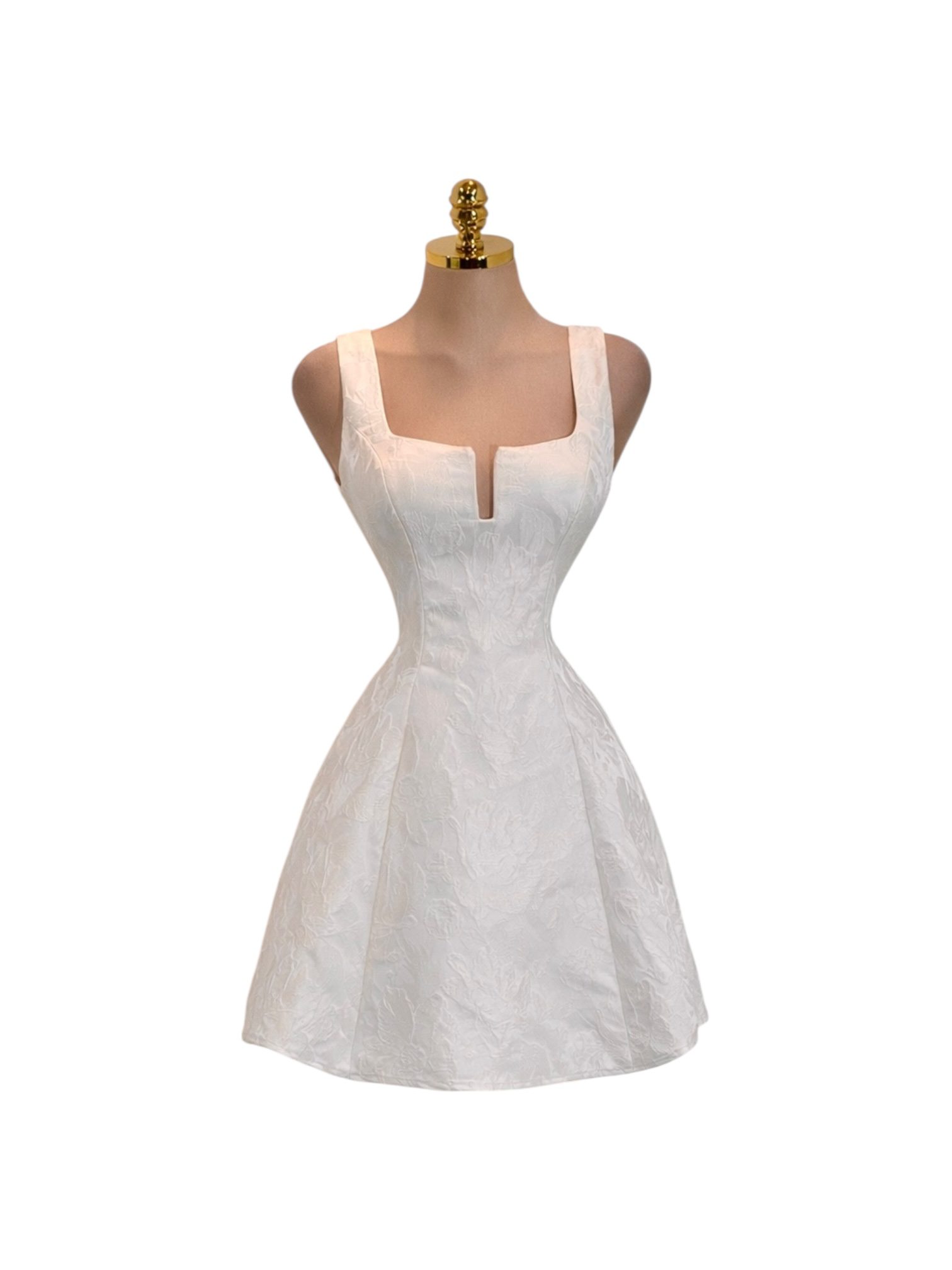Vestido Blanco Corto - Image 2