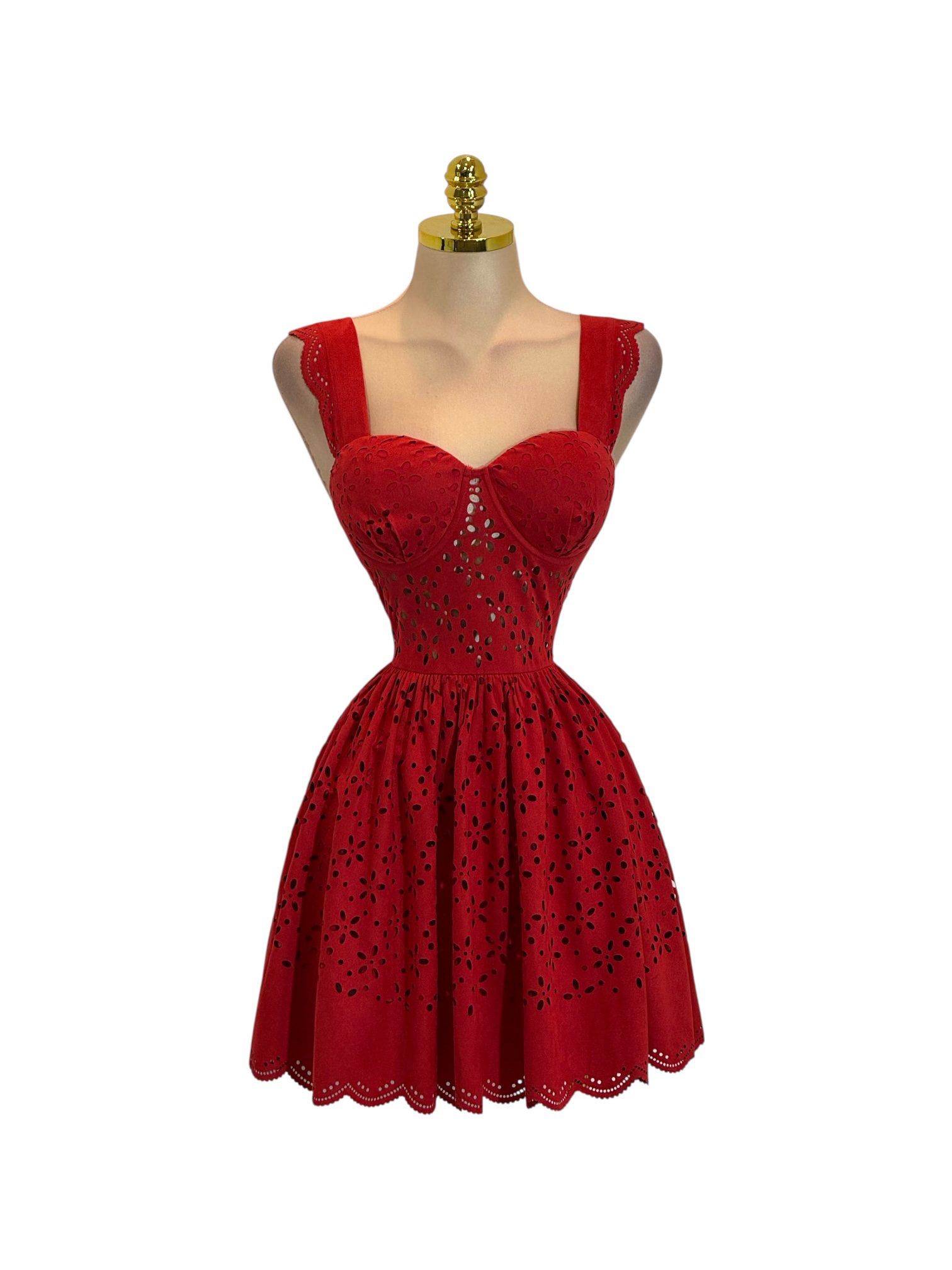 Vestido Rojo Corto - Image 2