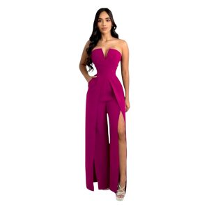Palazzo Magenta Strapless