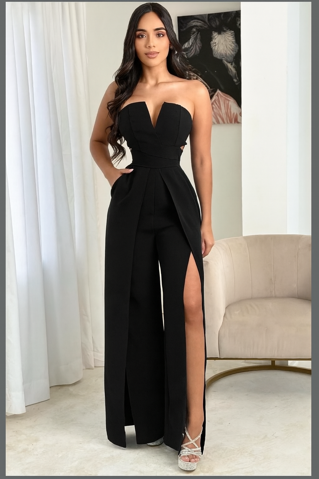 Palazzo Negro Strapless - Image 3