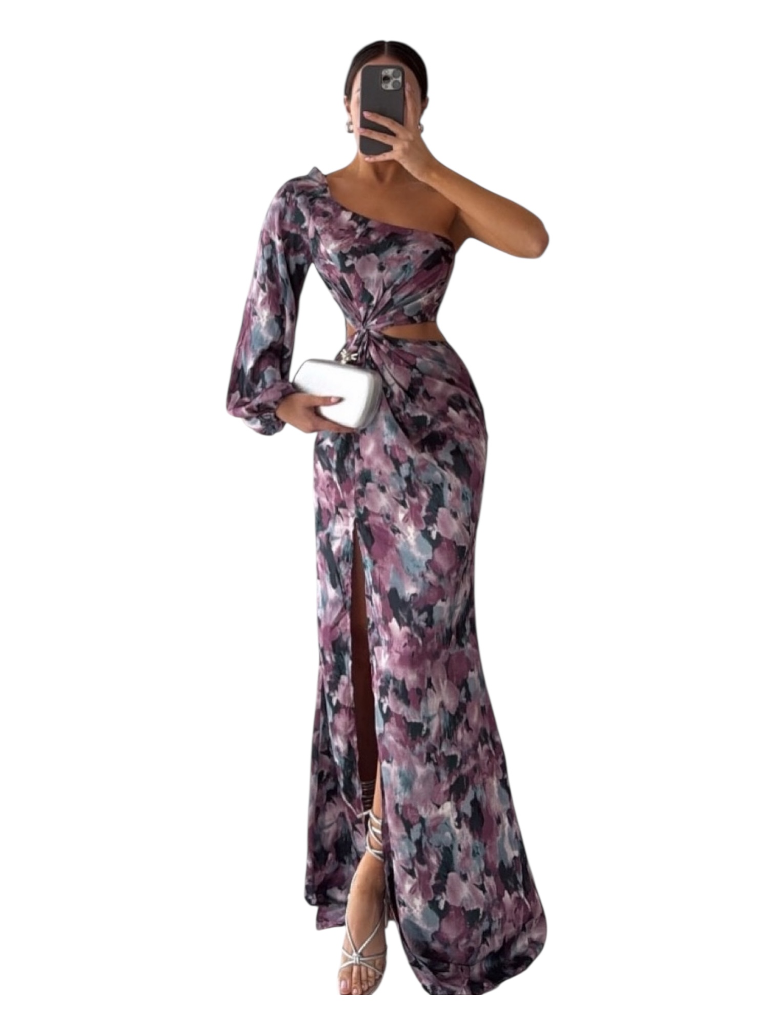 Vestido Multi De Satin - Image 2