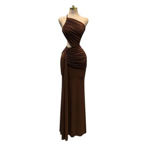 Vestido Cafe Azimetrico