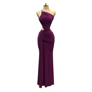 Vestido Color Magenta De Licra