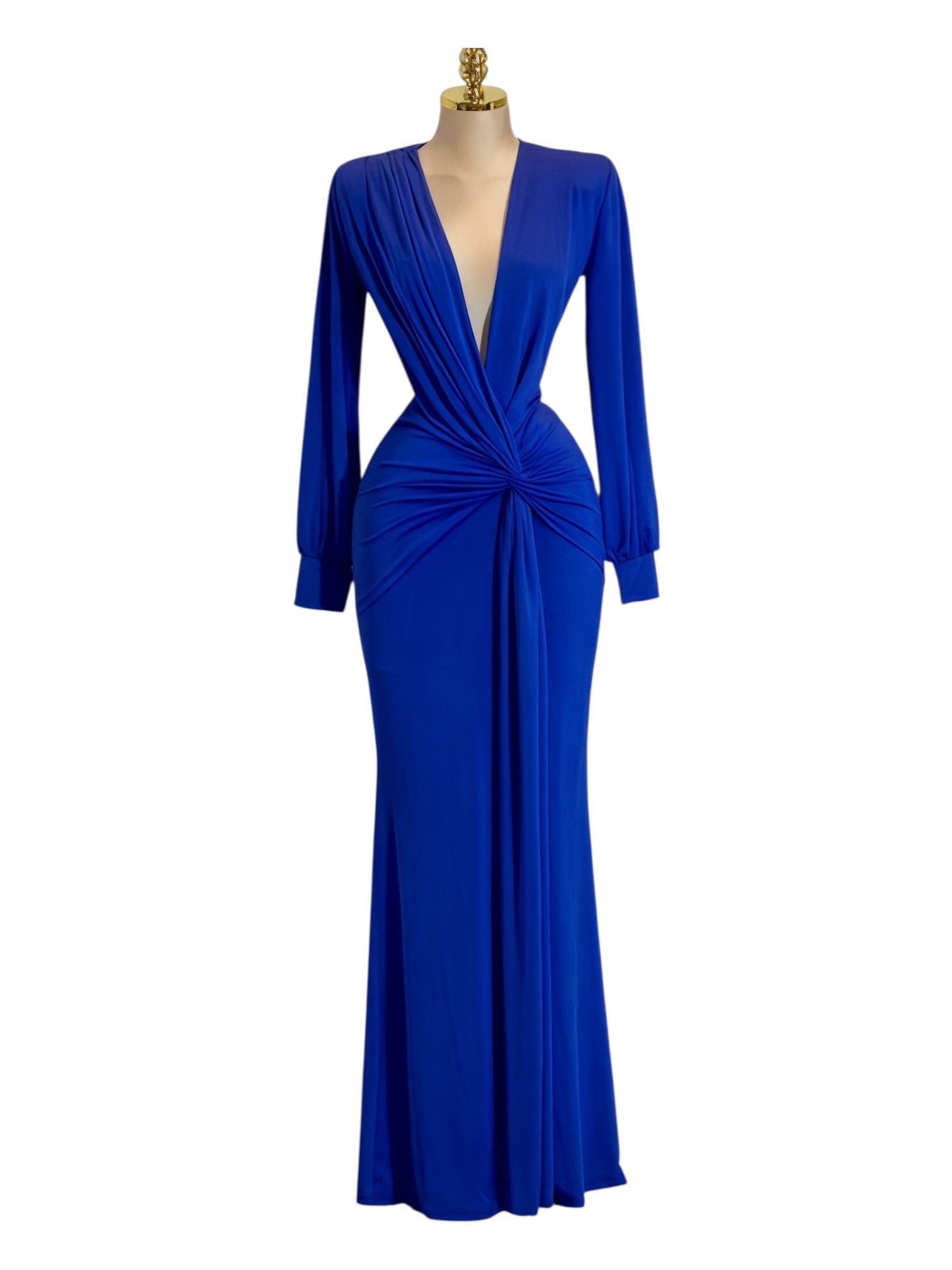 Vestido Azul De Licra - Image 2