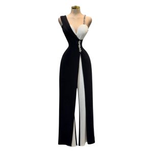 Palazzo Blanco y Negro Con Brillo Lateral